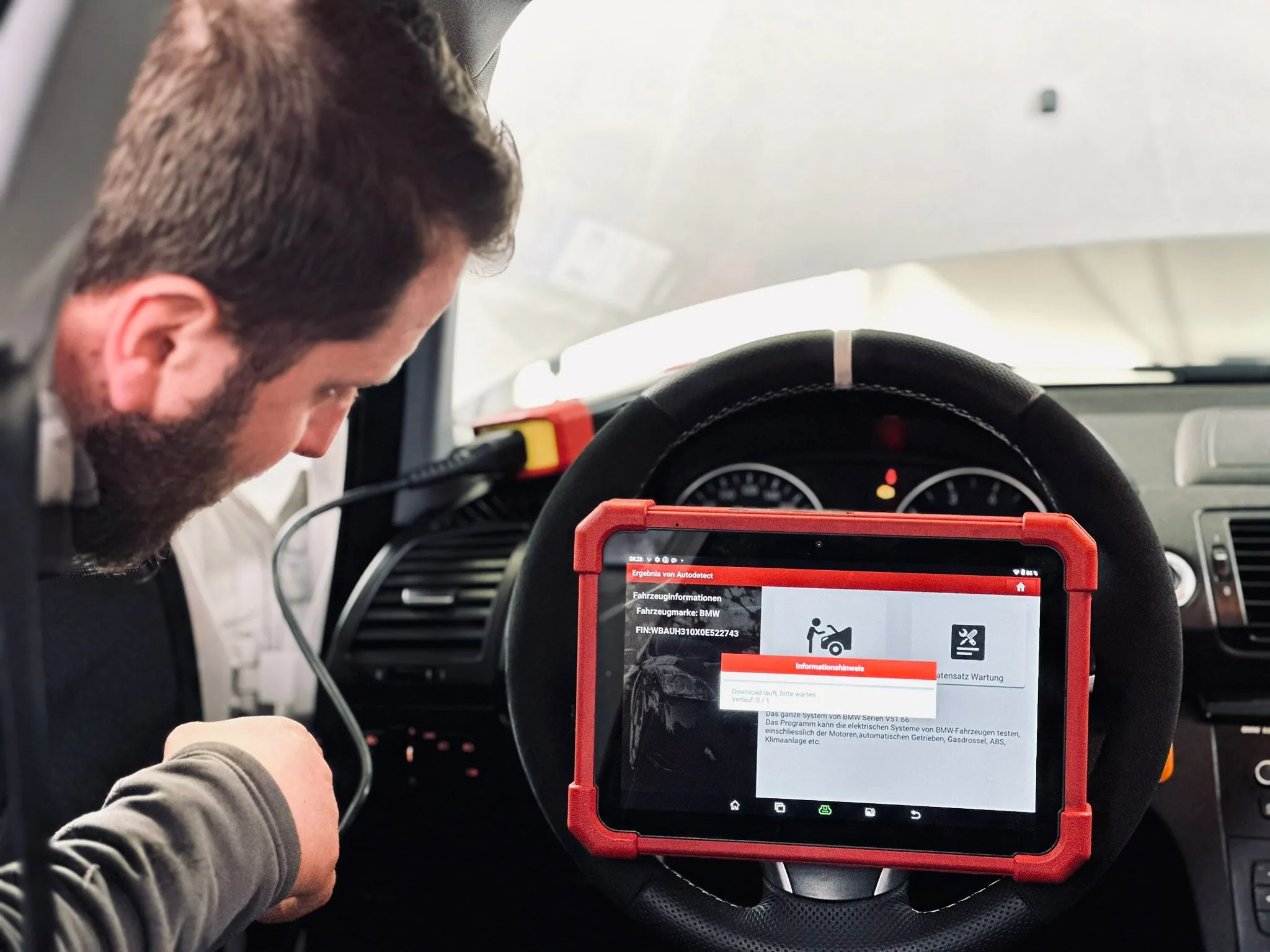 Moderne Fahrzeugdiagnose